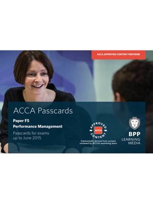 cover image of ACCA F5 Performance Management